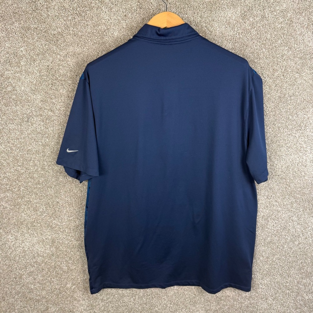 Nike Golf Dri Fit Lot of 3 Men's XL Blue Polo Shirt Performance Golf - Picture 10 of 10